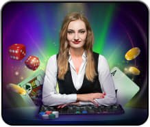 Live Casino dengan dealer profesional dan suasana kasino nyata secara online